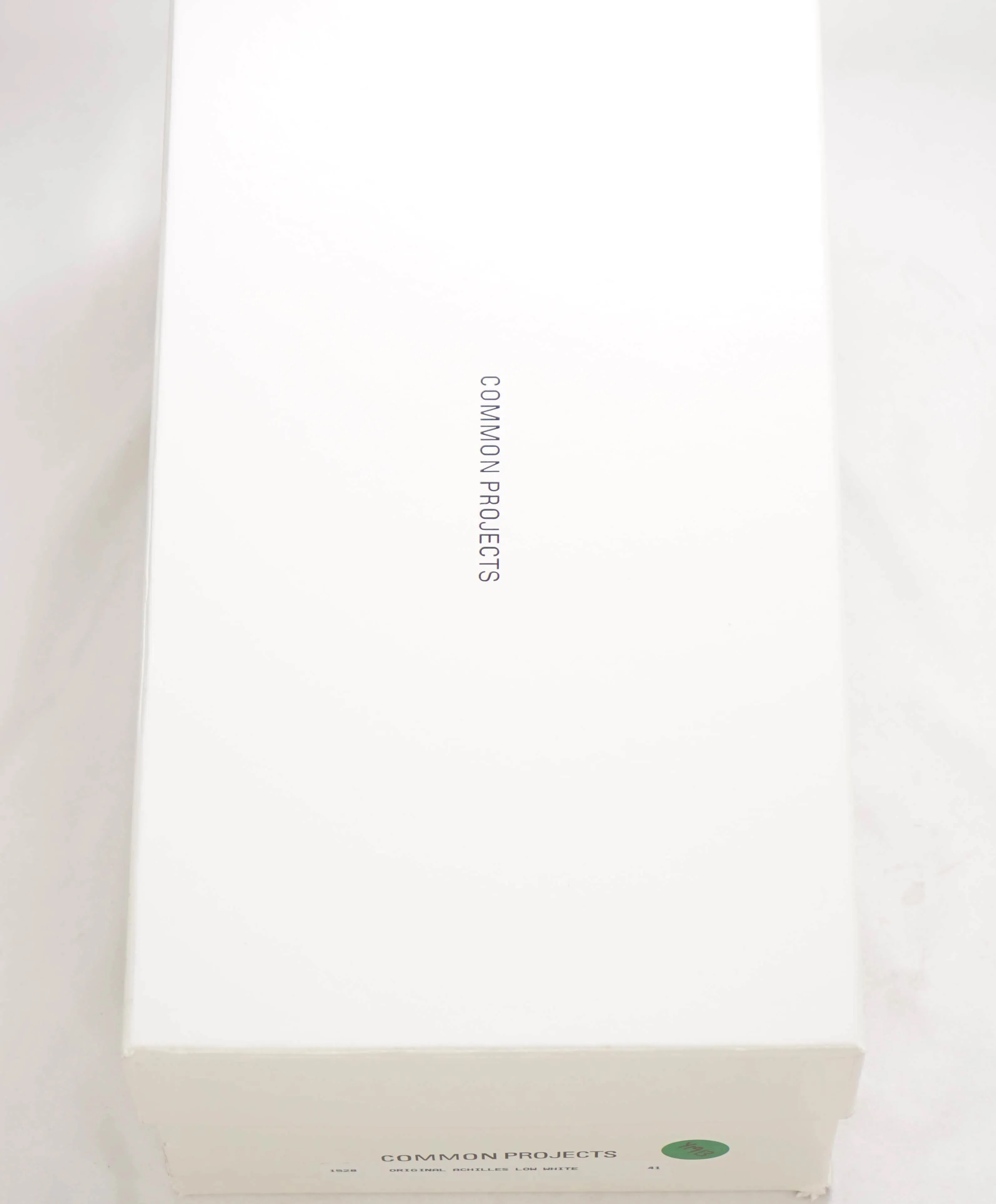 $440 COMMON PROJECTS - "Achilles" White Leather Sneakers - 8 US (41EU)