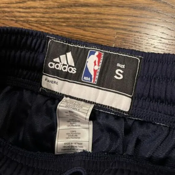 Adidas NBA Indiana Pacers On Court Swingman‎ Sewn Basketball Shorts Sz. S
