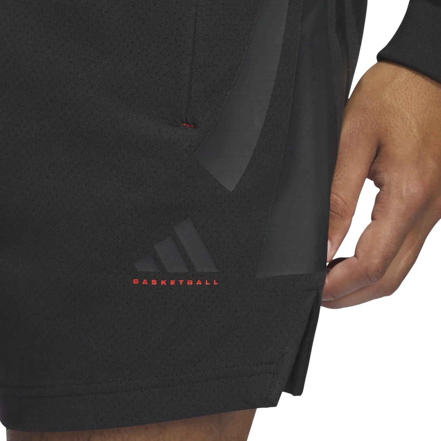 Adidas Unisex Basketball Spacer Shorts Black IW5650