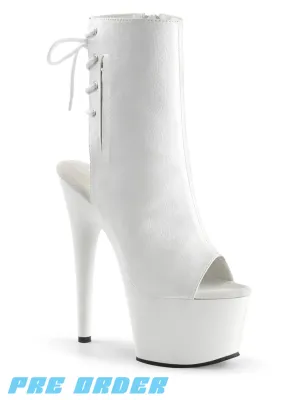 ADORE-1018 - WHITE VEGAN LEATHER ✰ PRE ORDER ✰