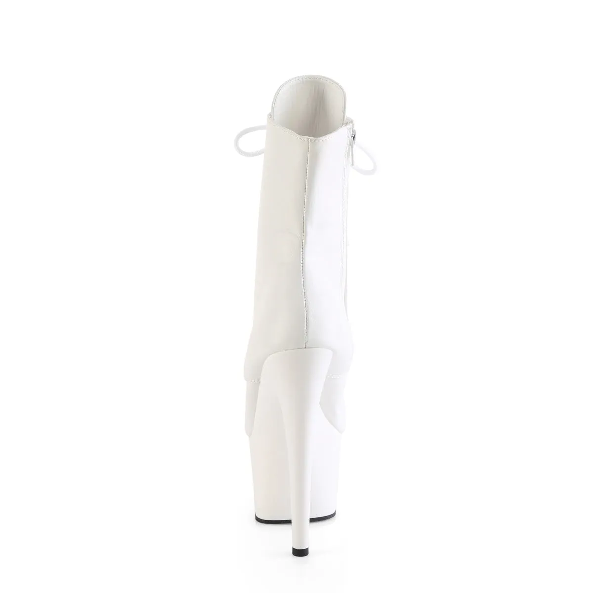 ADORE-1020  White Faux Leather/White Matte