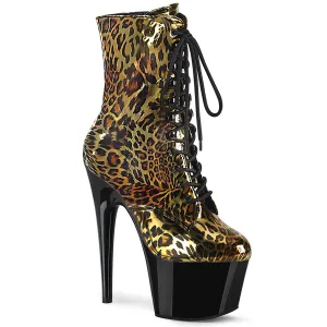 ADORE-1020LP  Gold Leopard Print Metallic/Black