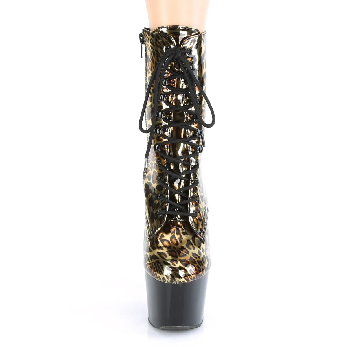 ADORE-1020LP  Gold Leopard Print Metallic/Black