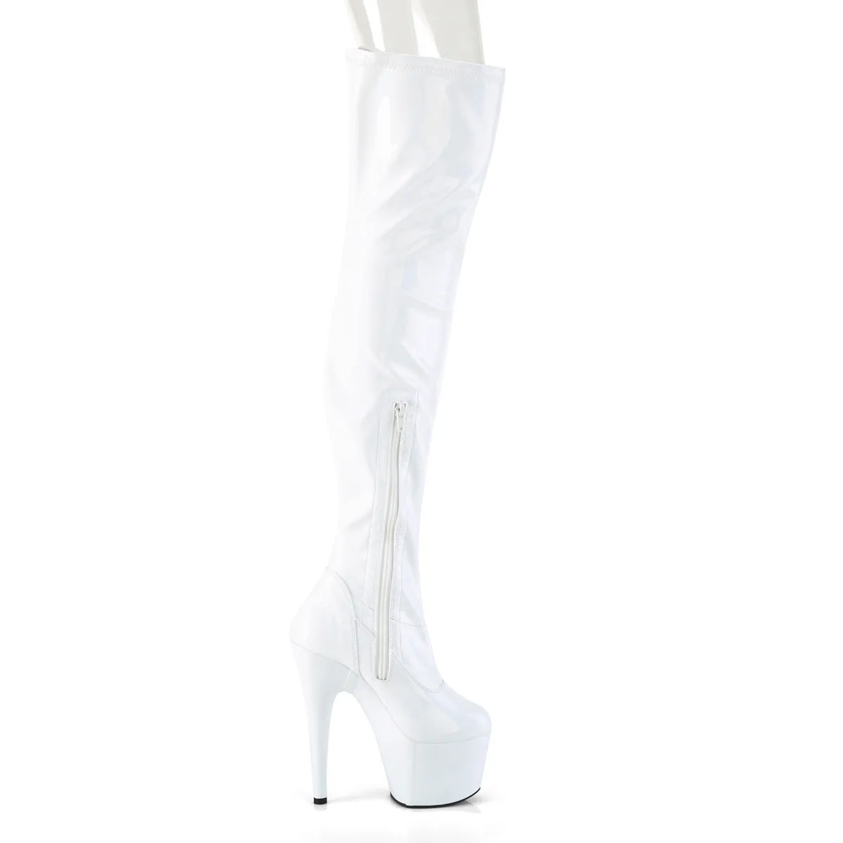 ADORE-3000HWR  White Stretch Holographic/White Holographic