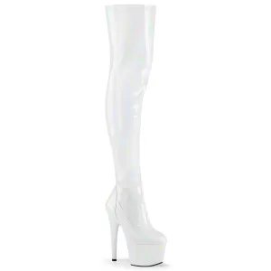 ADORE-3000HWR  White Stretch Holographic/White Holographic