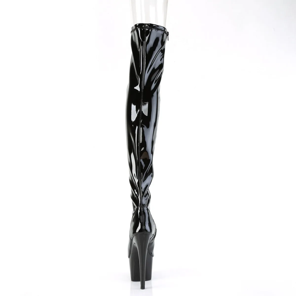 ADORE-3011  Black Stretch Patent/Black