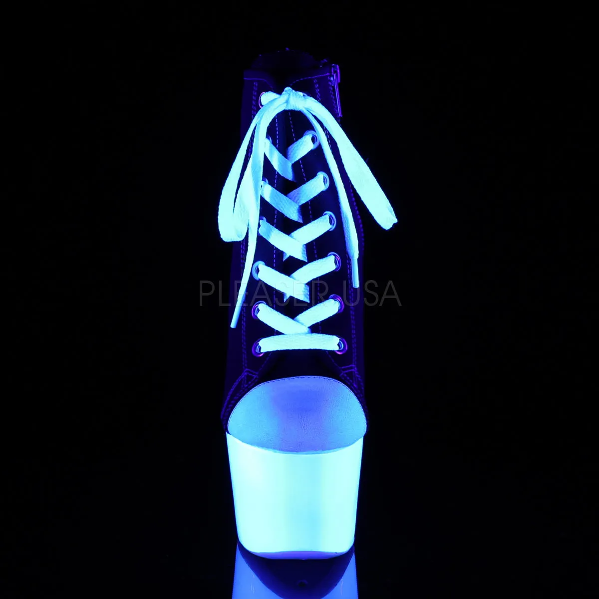 ADORE-700SK-02  Black Canvas/Neon White
