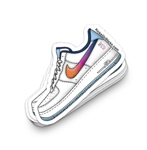 Air Force 1 Low "NY vs NY 2024" Sneaker Sticker