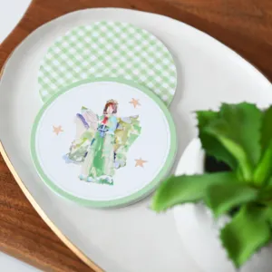 Angel Paper Coasters - Kathleen