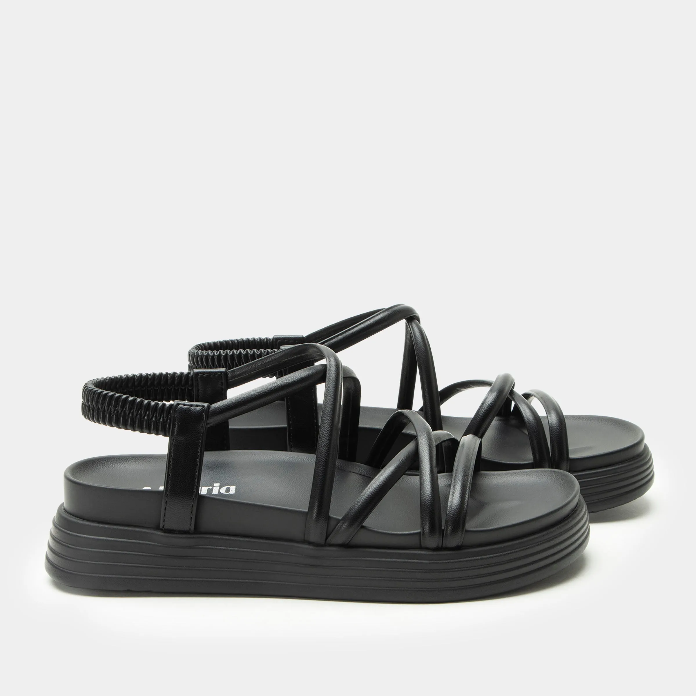 Audie Caviar Sandal - ADE-6515