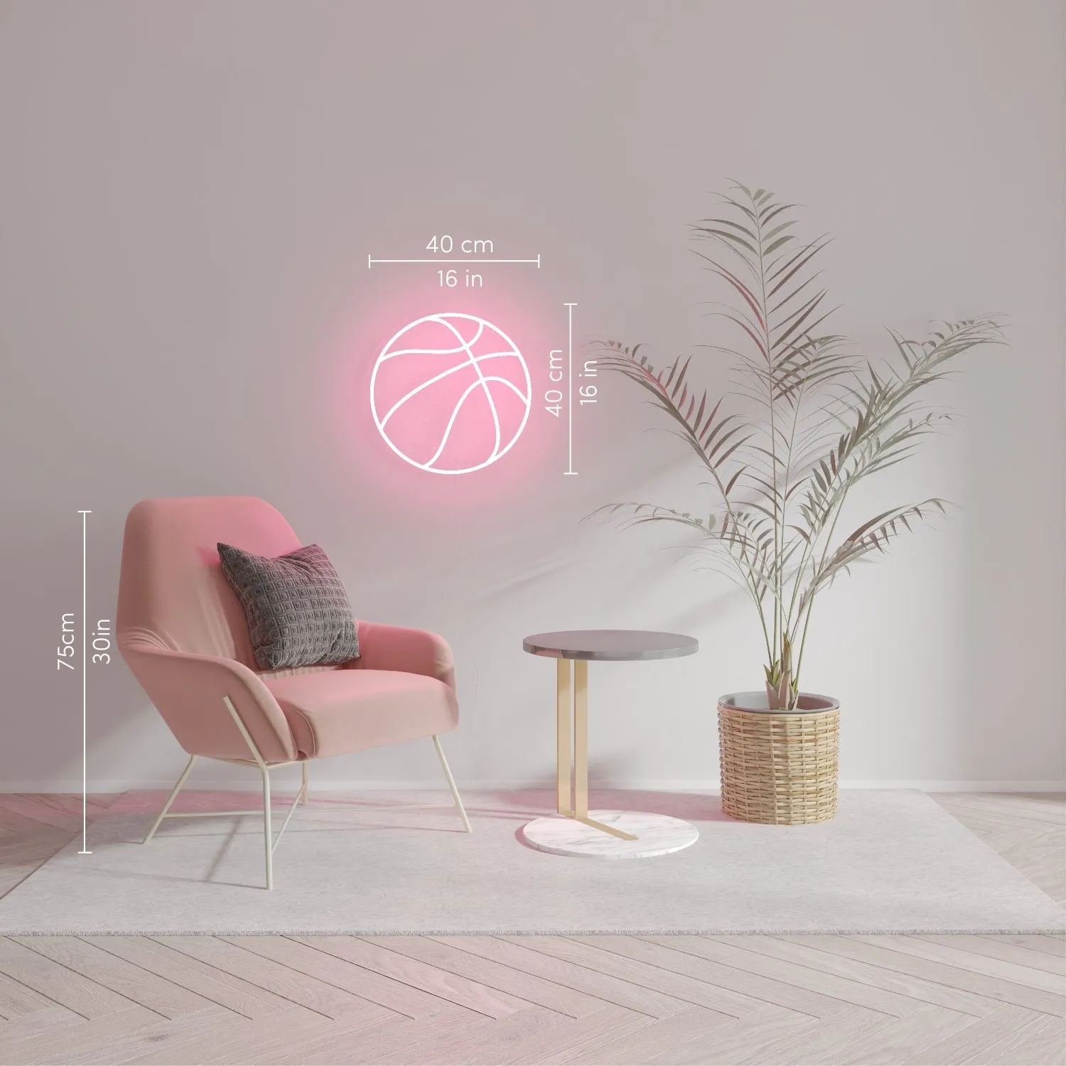 Basketball - LED neon sign