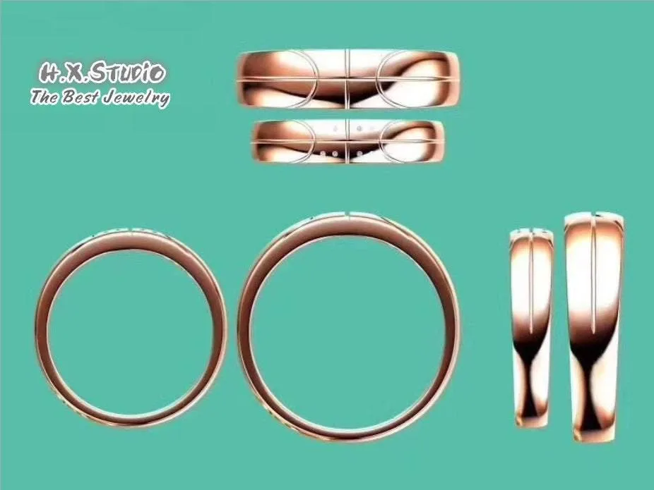 Basketball Theme Diamond Couple Matching Ring