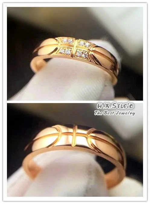 Basketball Theme Diamond Couple Matching Ring