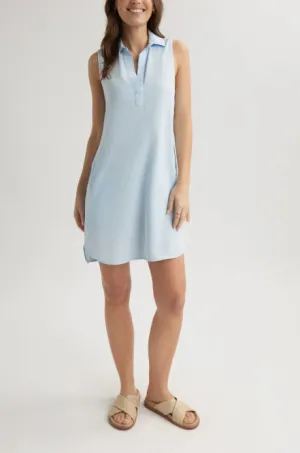 BELLA DAHL SLEEVELESS A-LINE DRESS