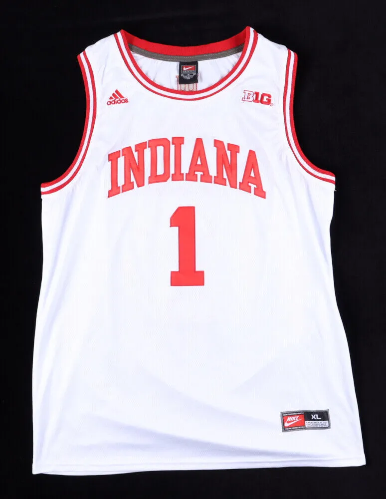 Bobby Knight Signed Indiana "The General" Adidas Jersey (JSA) Hoosier Head Coach