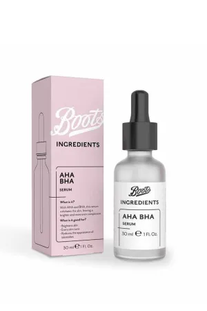 BOOTS Ingredients AHA Serum 30ml