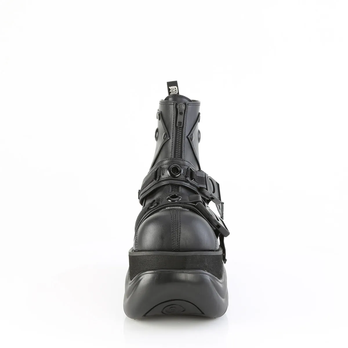 BOXER-60  Black Vegan Leather