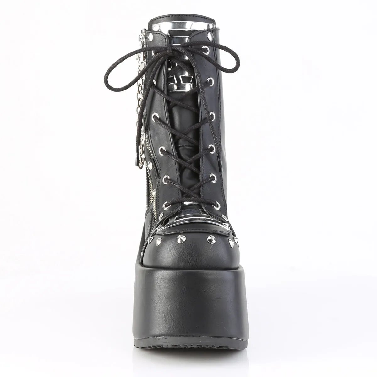 CAMEL-208  Black Vegan Leather