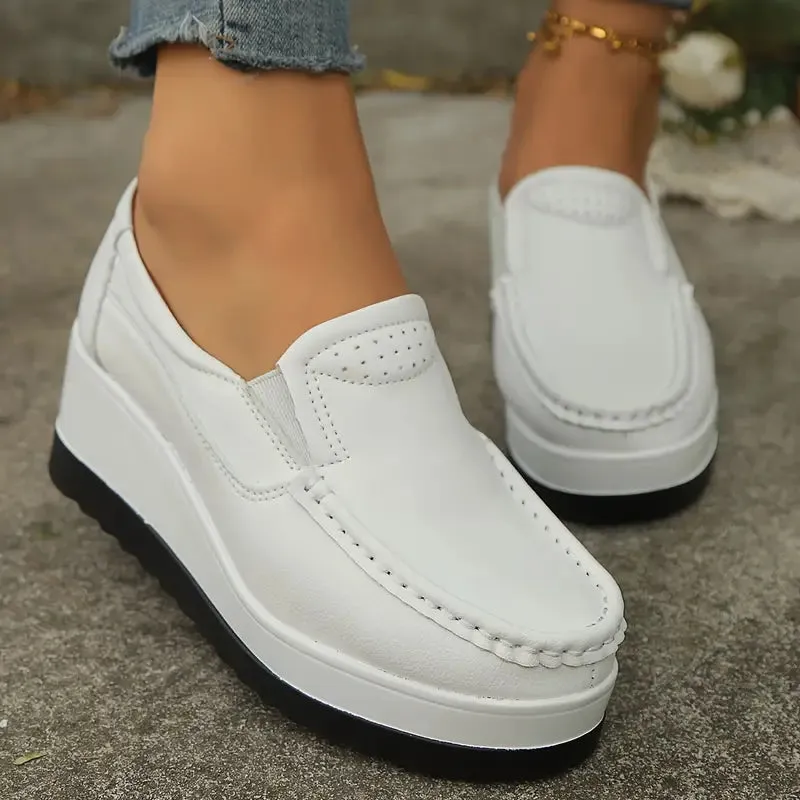 Casual instappers voor dames - Comfortabele schoenen van polyurethaan