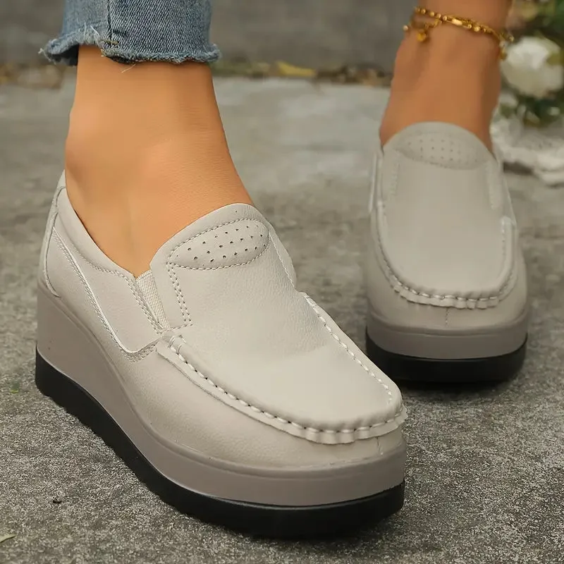Casual instappers voor dames - Comfortabele schoenen van polyurethaan