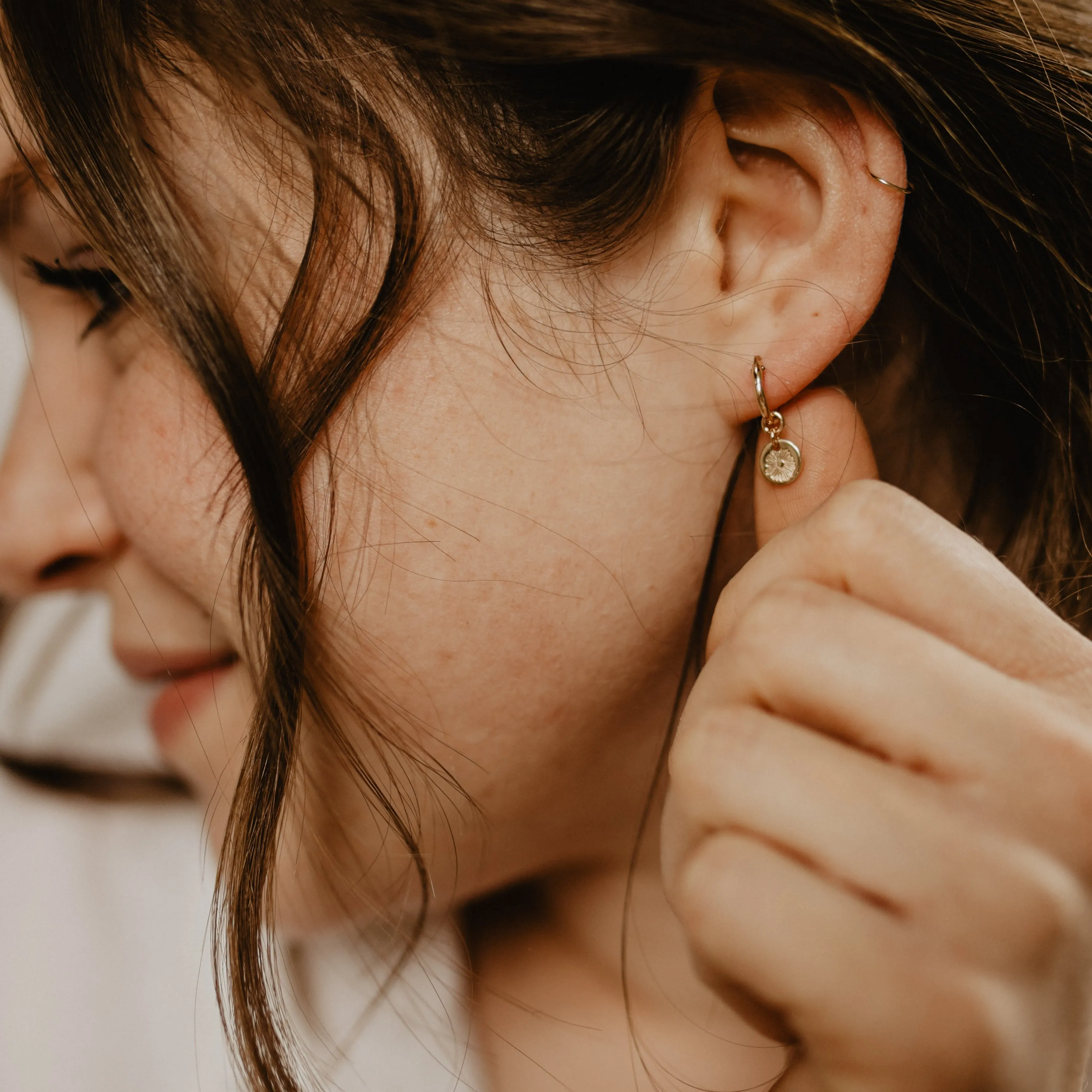 Charm Hoop Earrings - Design Your Own