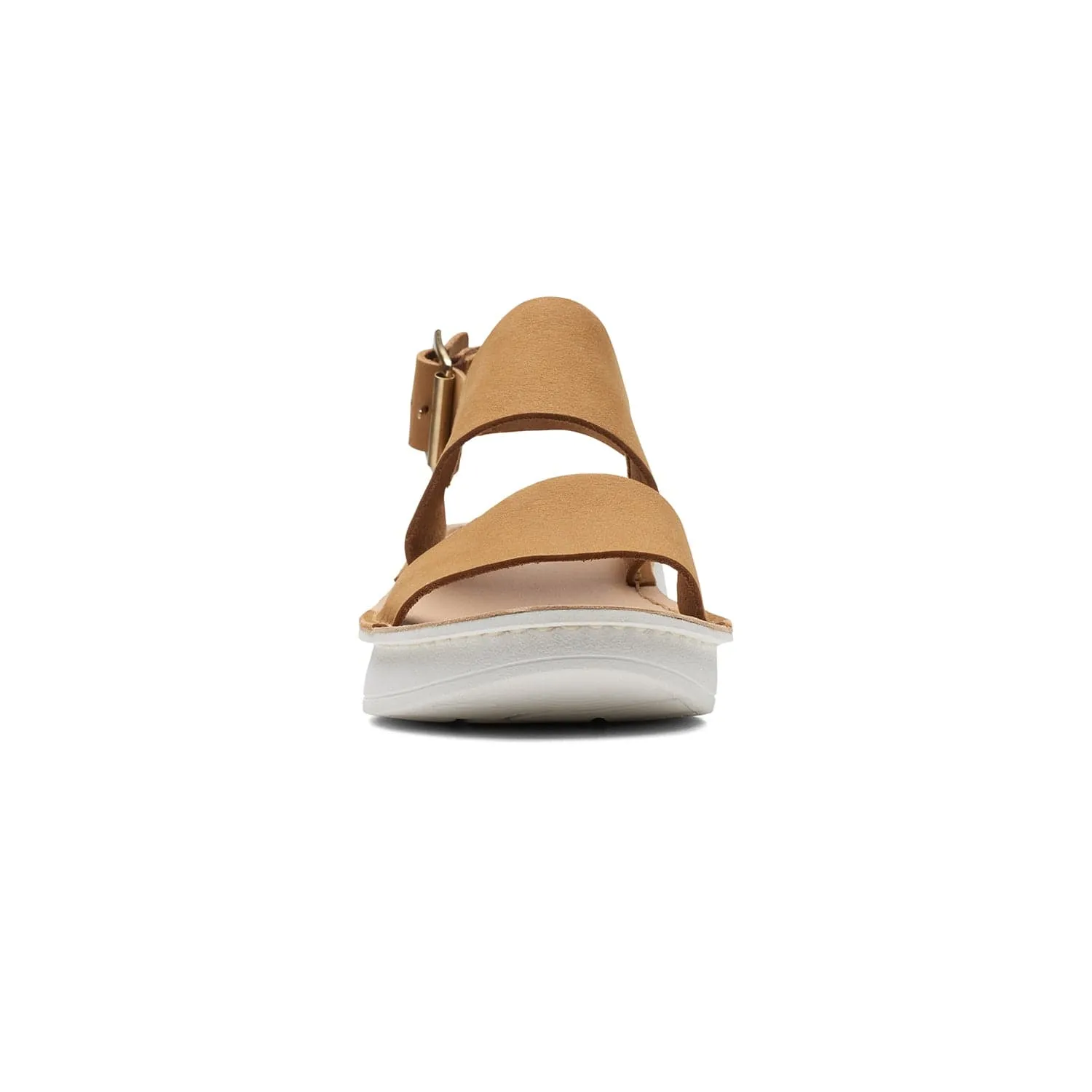 Clarks Velhill Strap - Sandals - Light Tan Nubuck - 261708234 - D Width (Standard Fit)