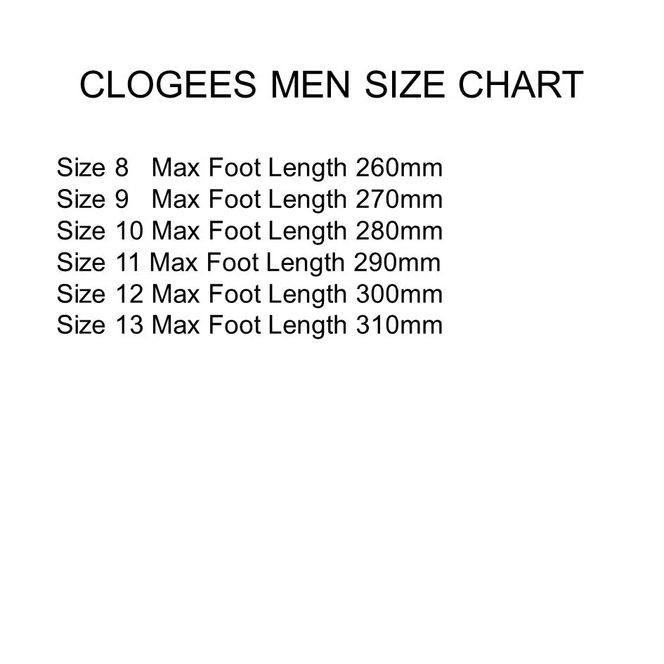 CLOGEES MENS ORIGINAL CLOG