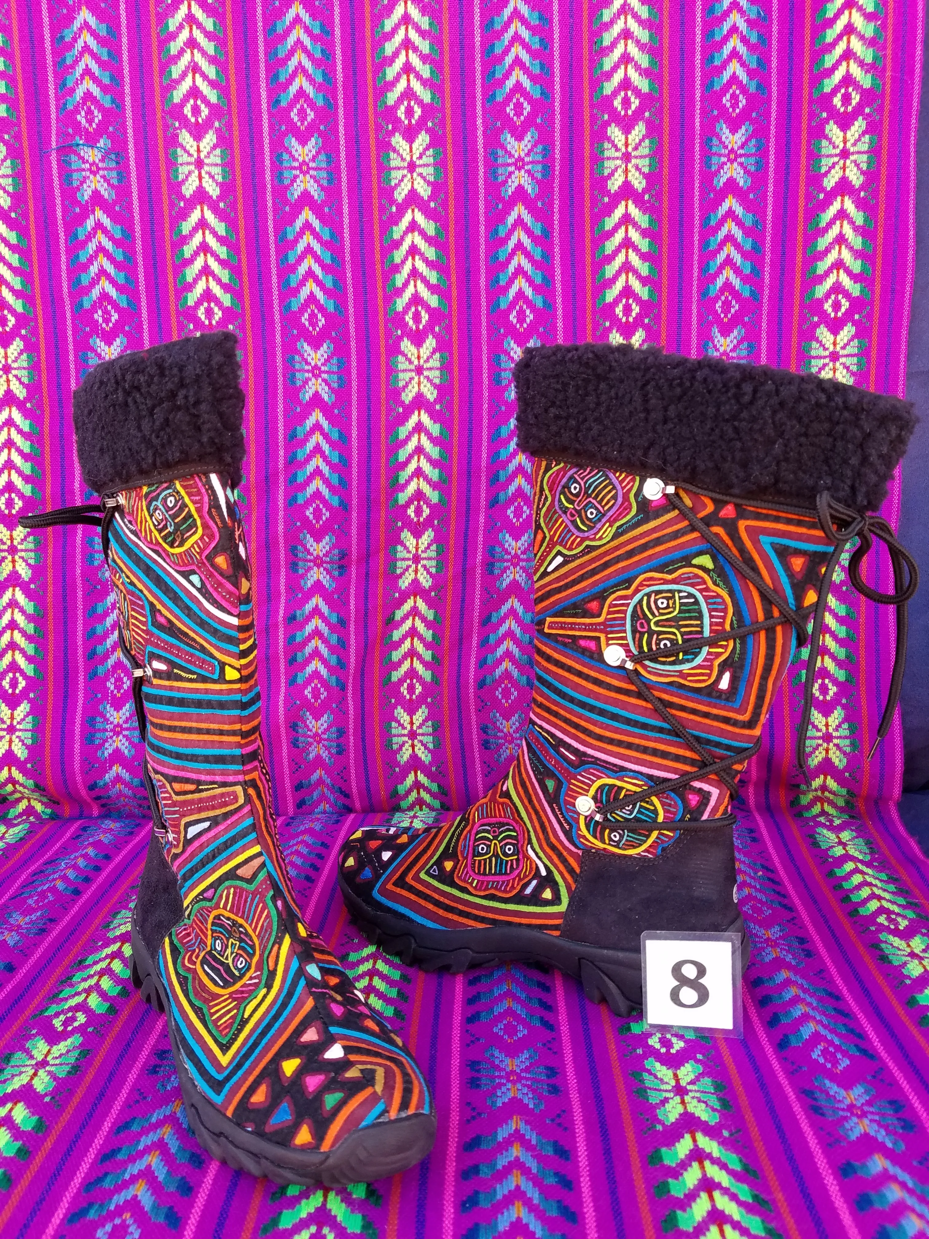 Cossack Shaman Zipper Mola Boot  Size 8 - Ellette