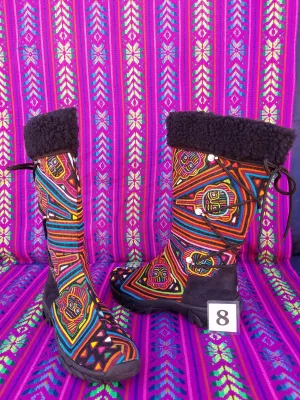 Cossack Shaman Zipper Mola Boot  Size 8 - Ellette