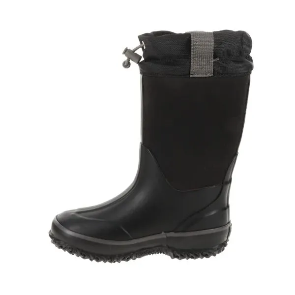 Cougar Knave Black Waterproof Neoprene Boys Winter Boots -35C