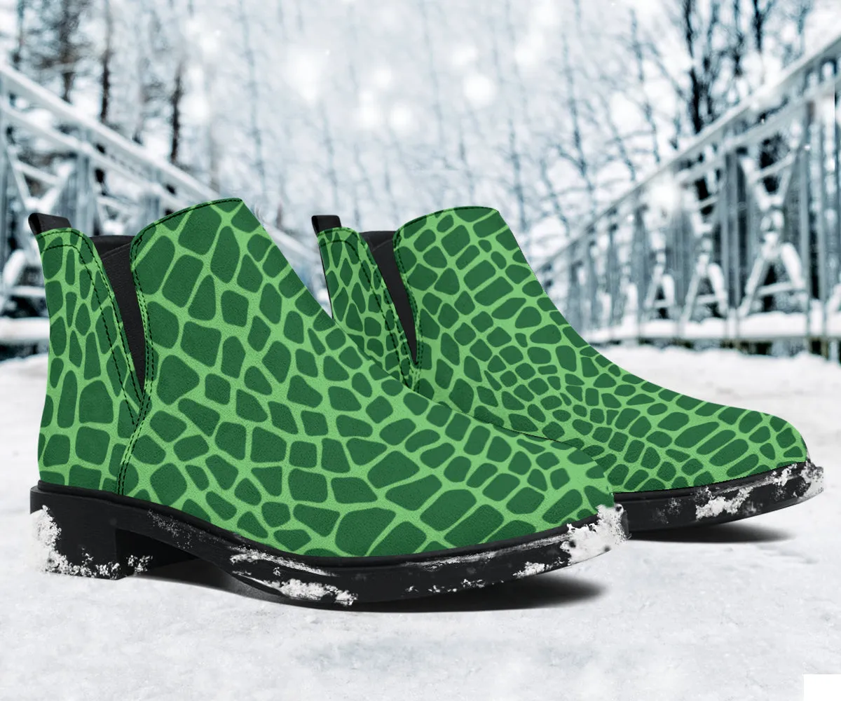 Croc Pop Art - Suede Boots