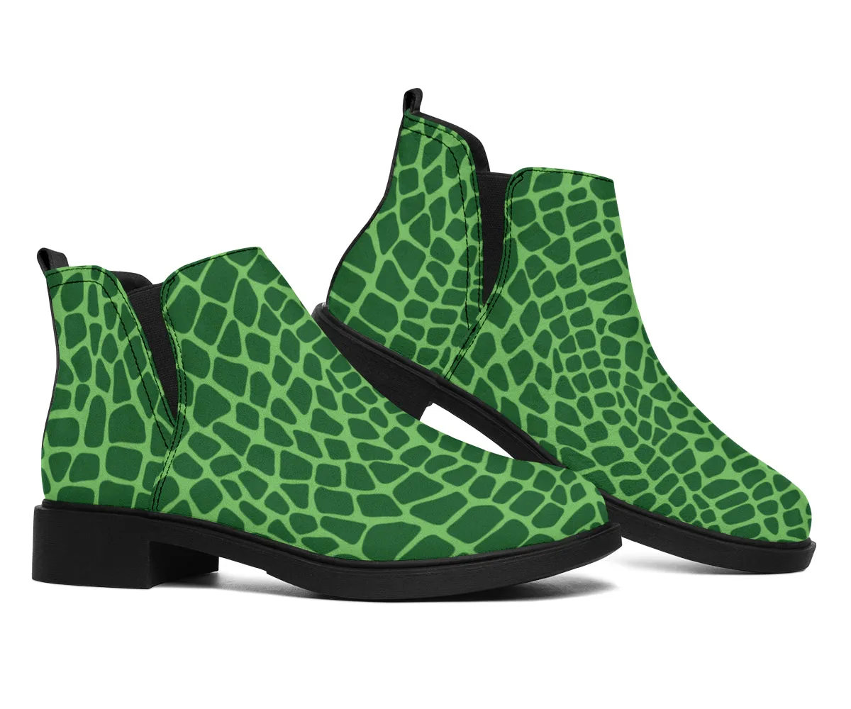 Croc Pop Art - Suede Boots