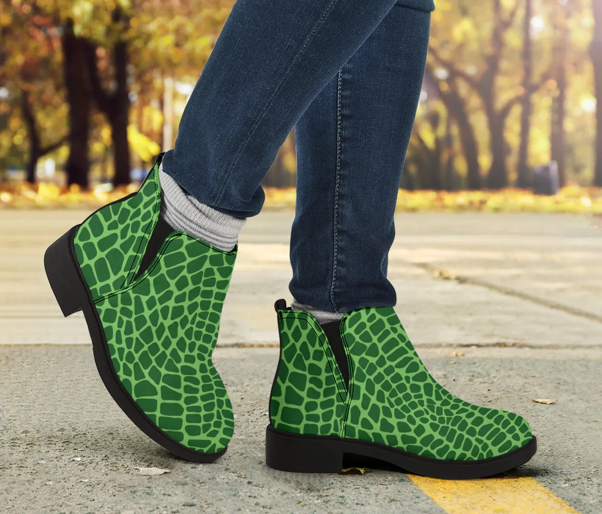 Croc Pop Art - Suede Boots