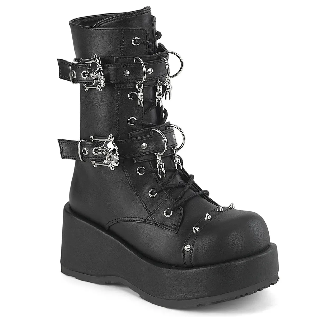 CUBBY-54  Black Vegan Leather