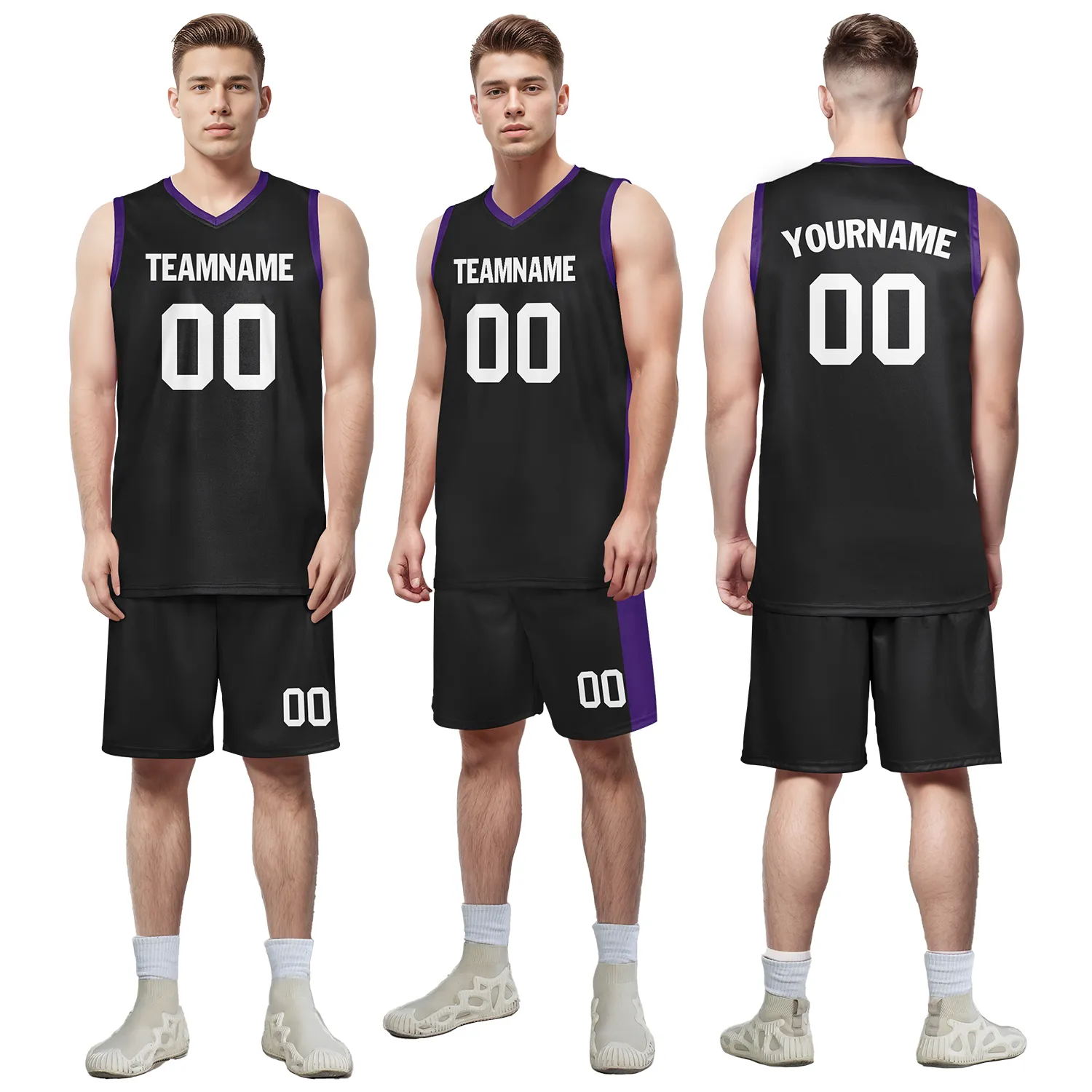 Custom Black Classic Style Sports Uniform Basketball Jersey BBJ01-bd0a70ce