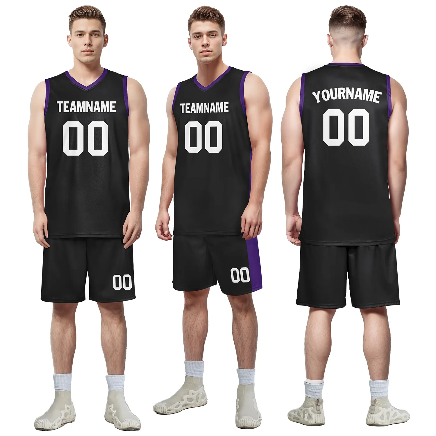 Custom Black Classic Style Sports Uniform Basketball Jersey BBJ01-bd0a70ce