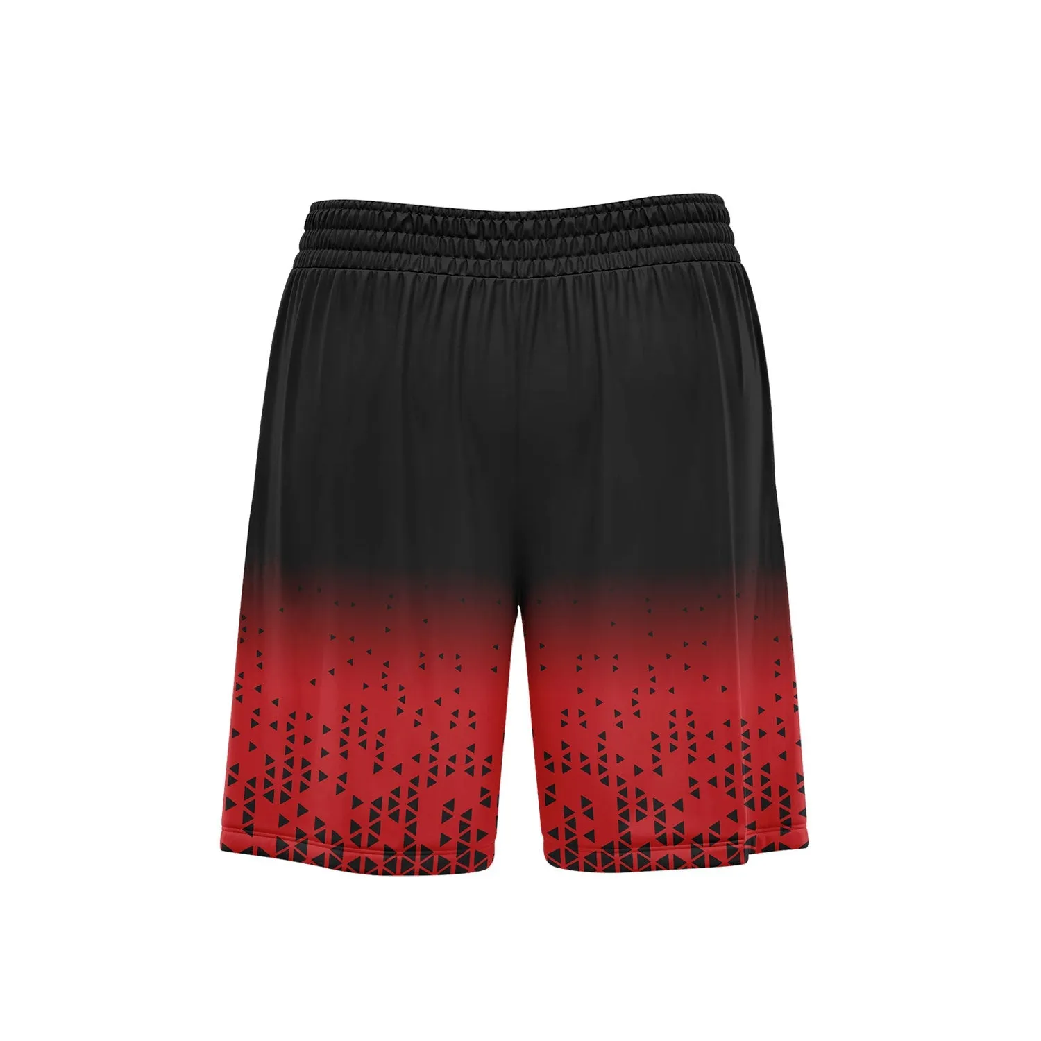 Custom Black Red Fade Fashion Sports Uniform Basketball Jersey BBJ01-D020102-4
