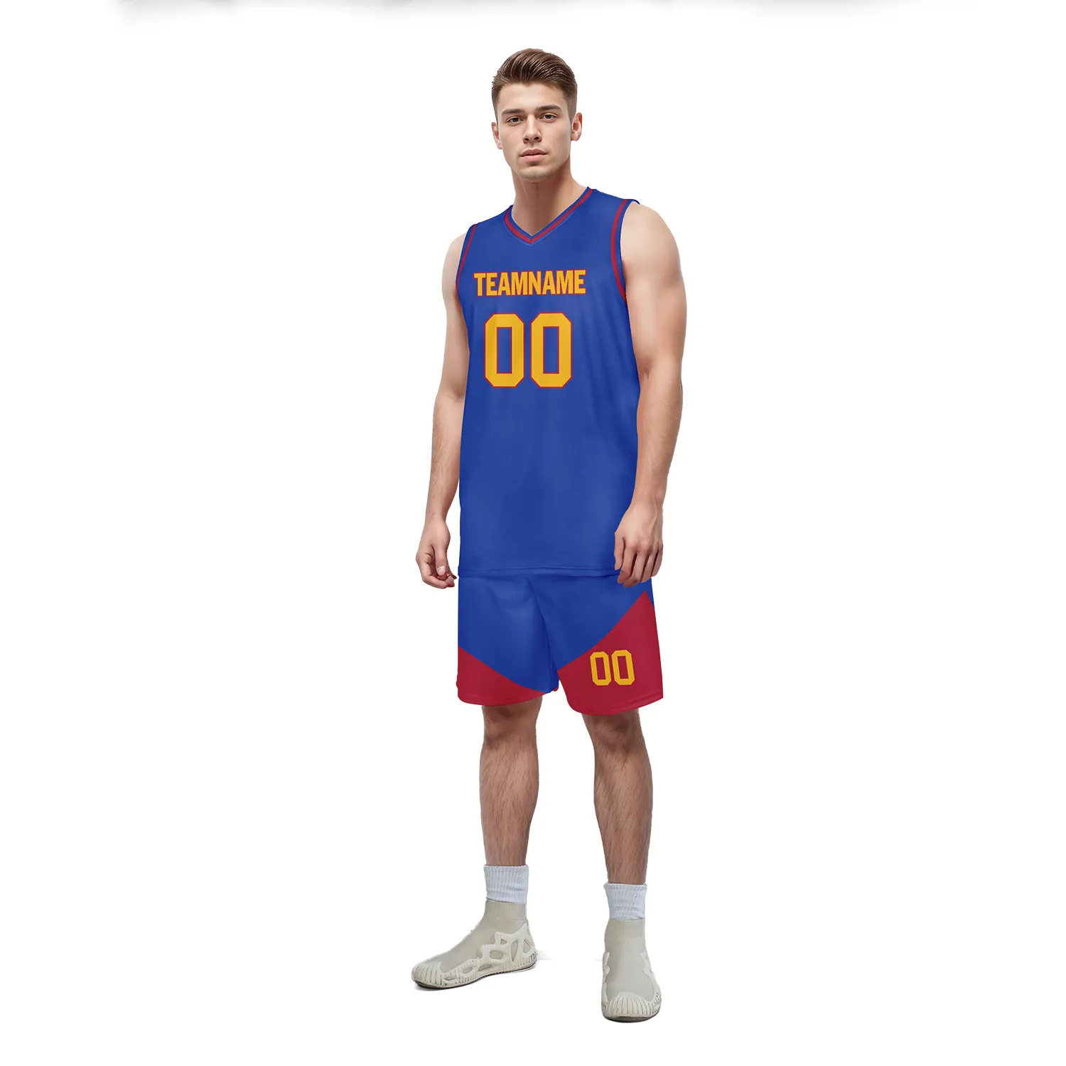 Custom Blue Classic Style Sports Uniform Basketball Jersey BBJ01-bd0a70b9