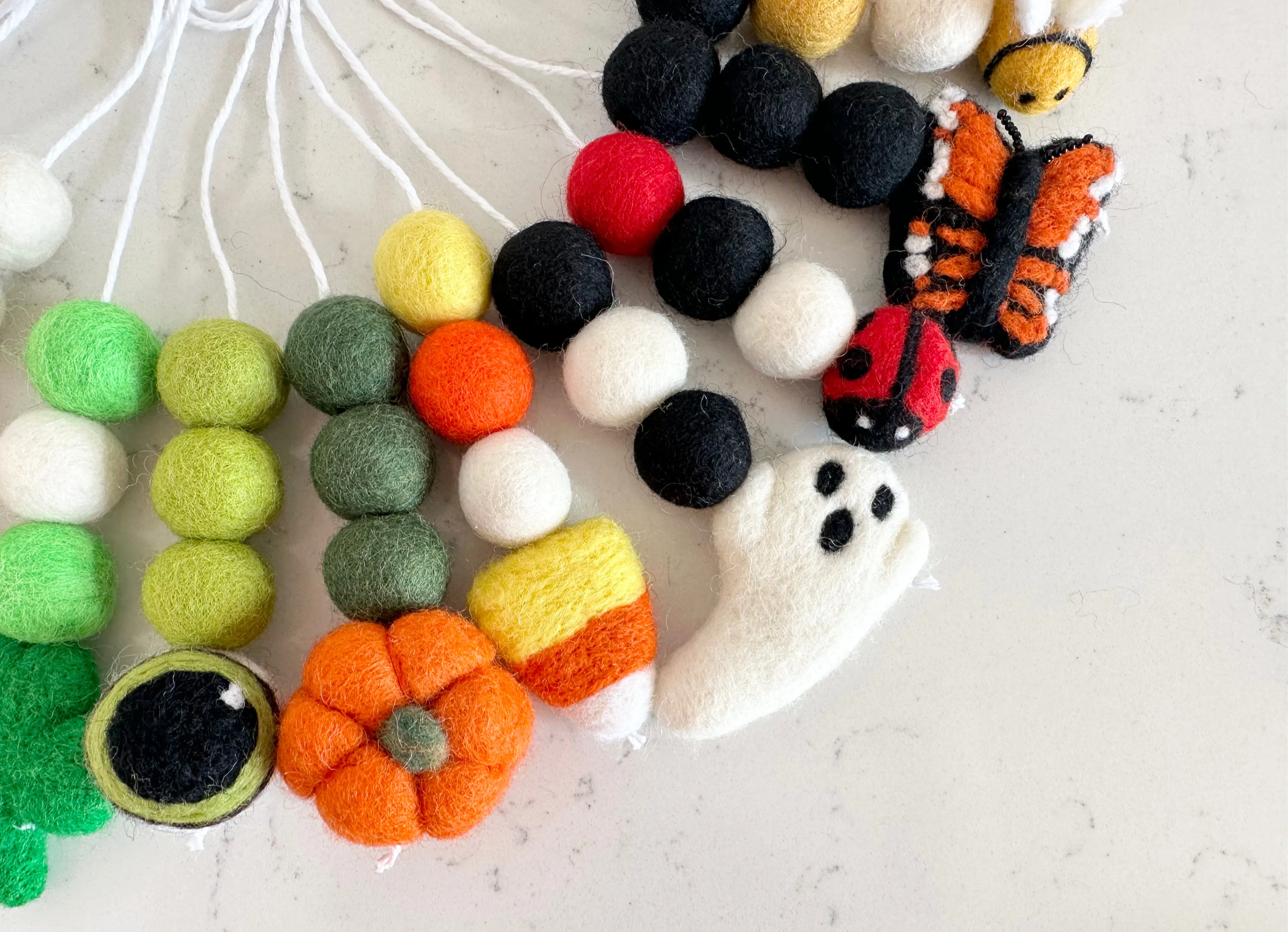 Custom Felt Shape Keychain