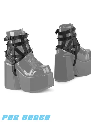 DA-505 CAGE BOOT HARNESS PAIR ✰ PRE ORDER ✰