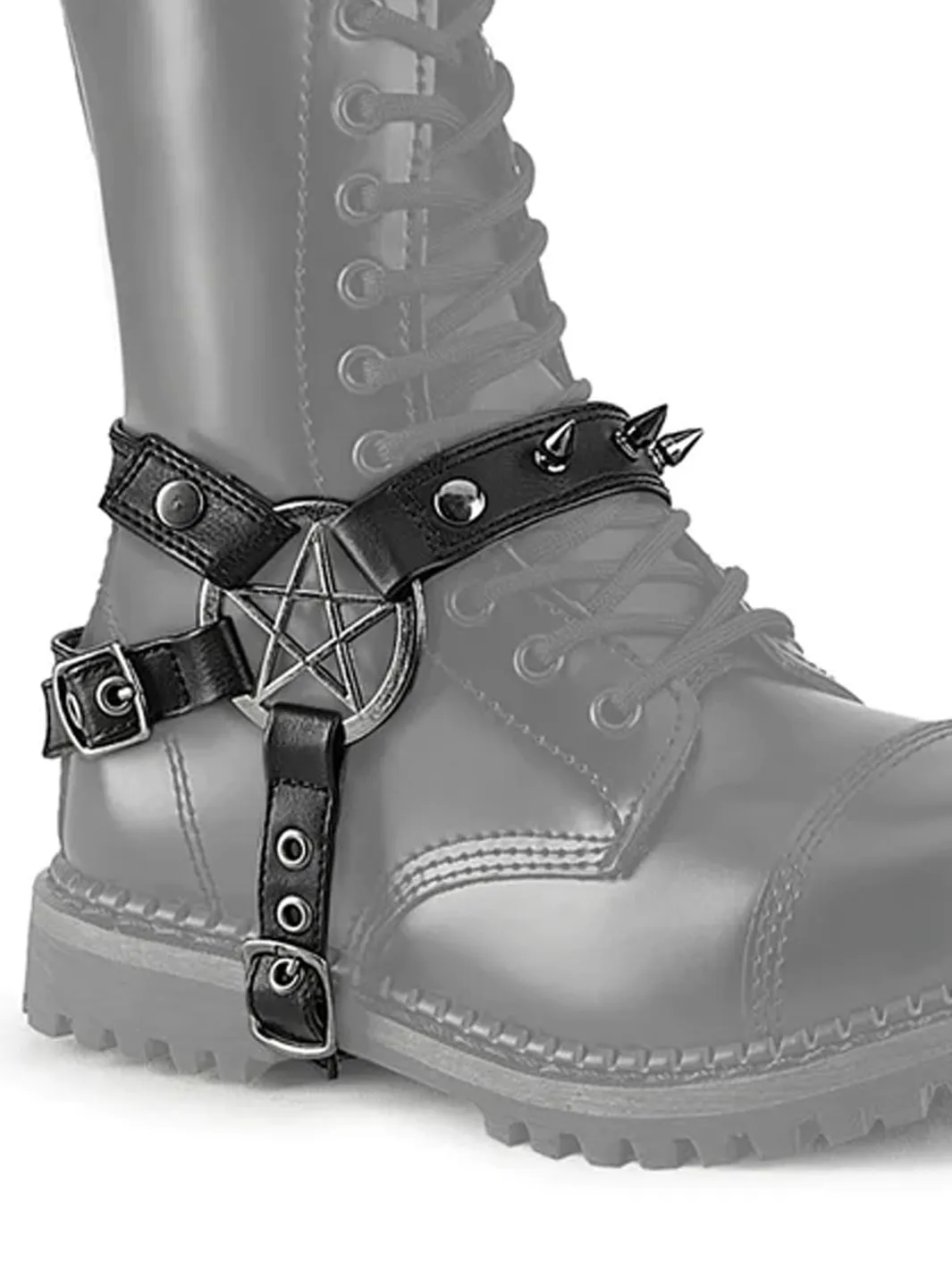 DA-510 PENTAGRAM BOOT HARNESS PAIR ✰ PRE ORDER ✰