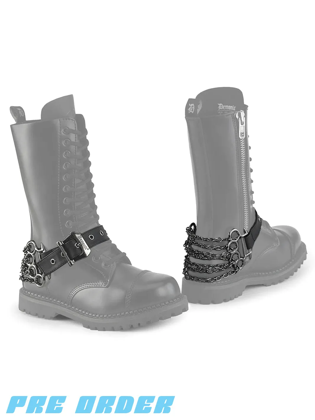 DA-515 CHAIN BOOT HARNESS PAIR ✰ PRE ORDER ✰