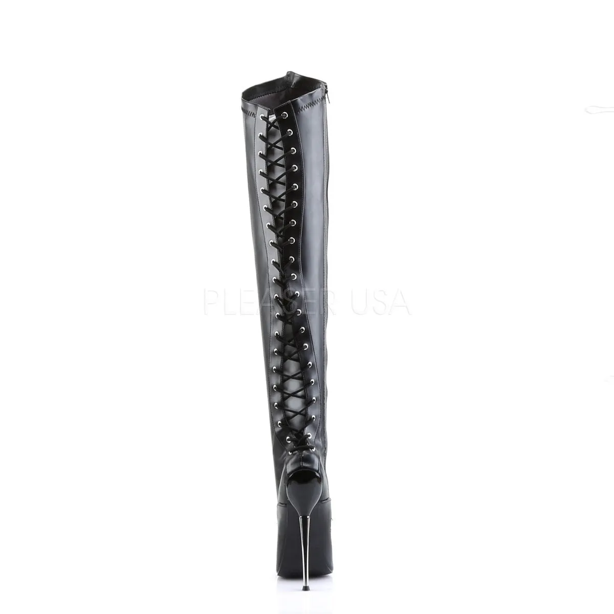 DAGGER-3060  Black Stretch Pu