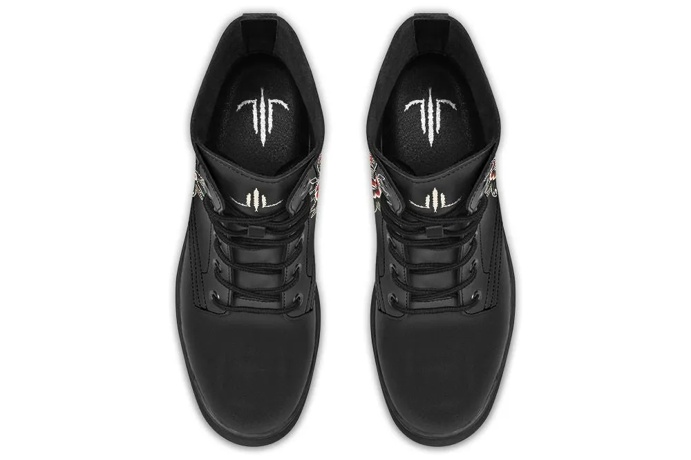 Dagger Rose Boots