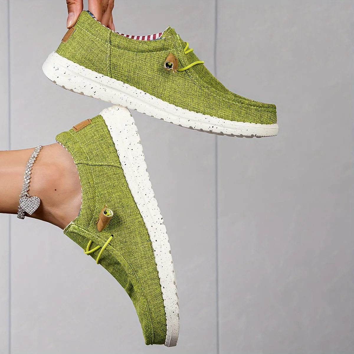 Dames zomer loafer-light slip-on schoenen met zachte zool