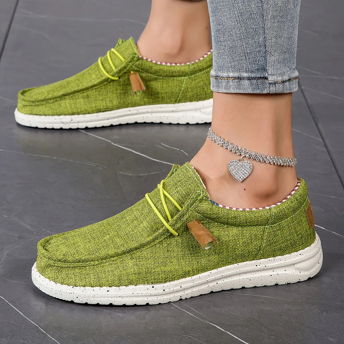 Dames zomer loafer-light slip-on schoenen met zachte zool