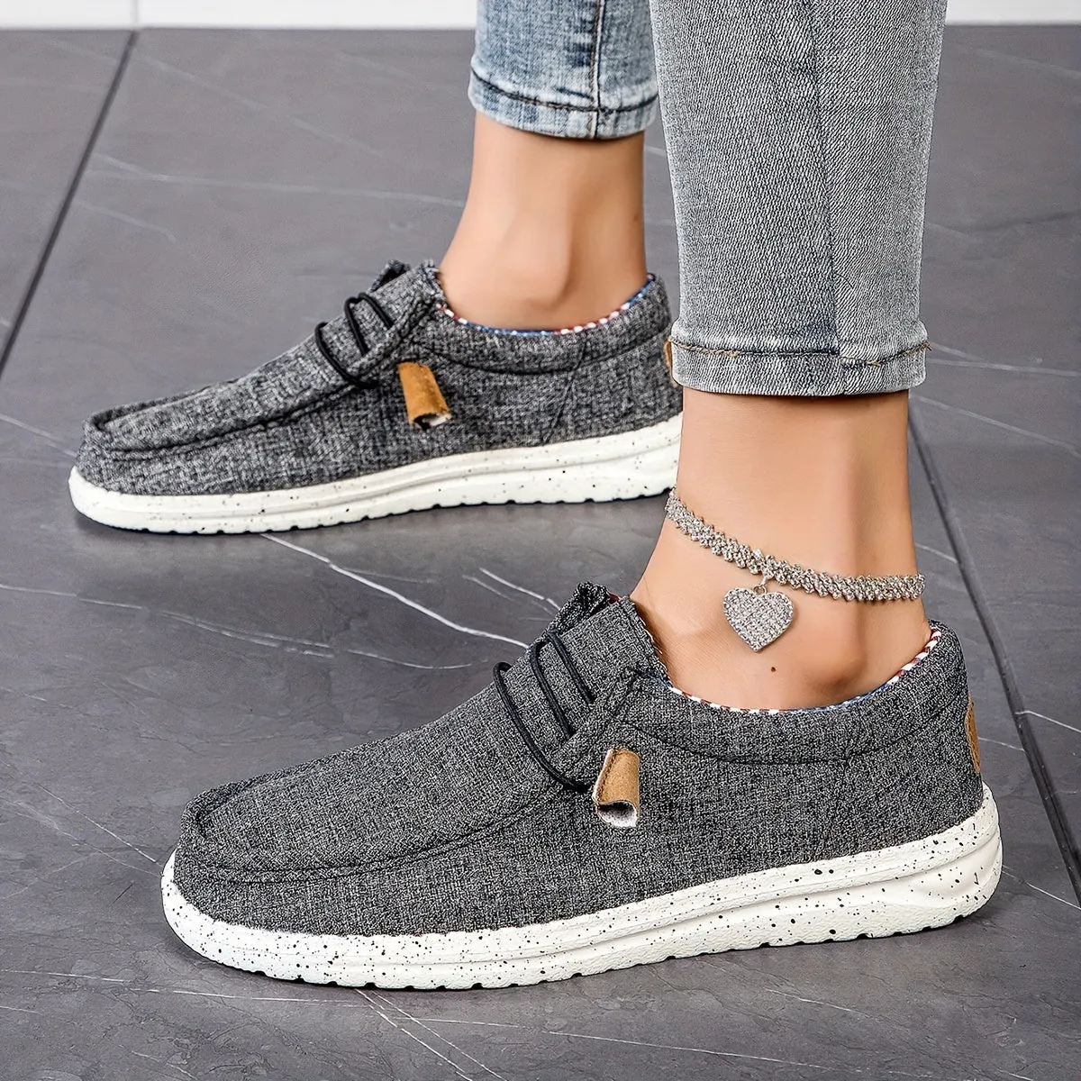 Dames zomer loafer-light slip-on schoenen met zachte zool