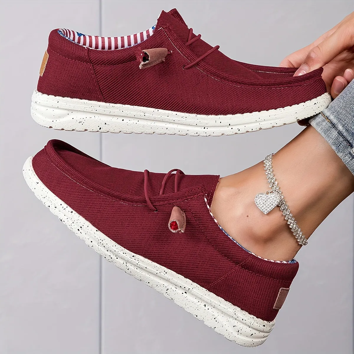Dames zomer loafer-light slip-on schoenen met zachte zool