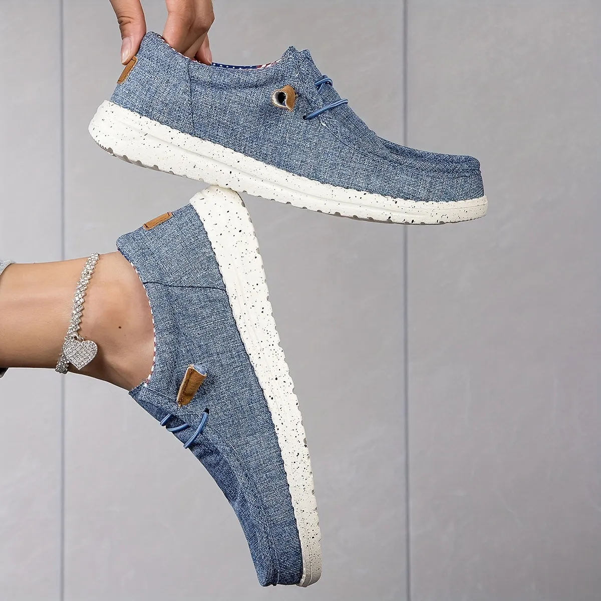 Dames zomer loafer-light slip-on schoenen met zachte zool