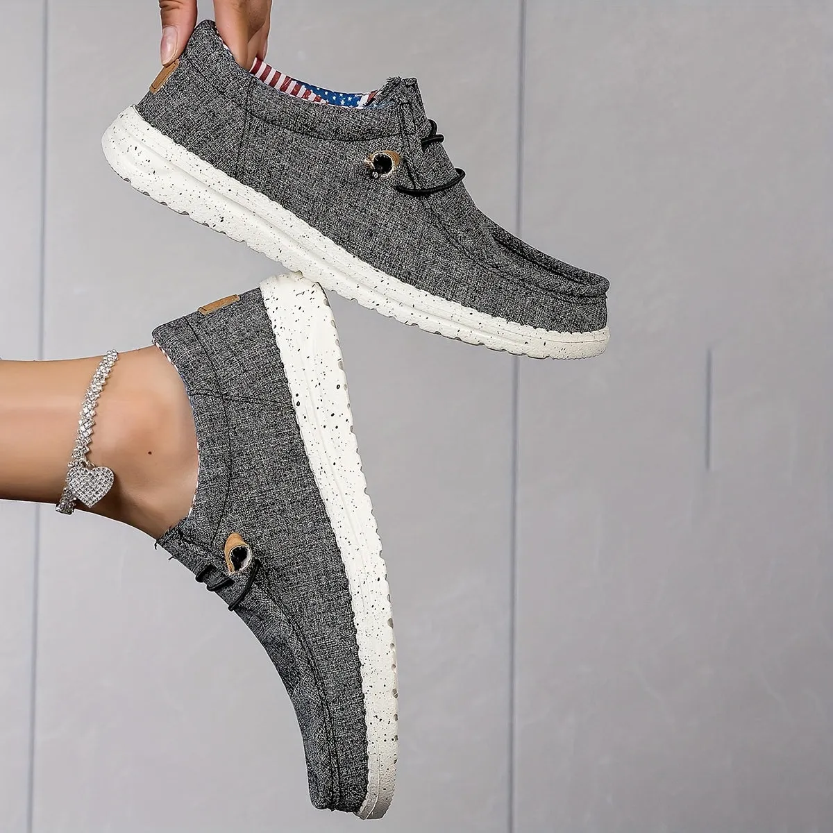 Dames zomer loafer-light slip-on schoenen met zachte zool